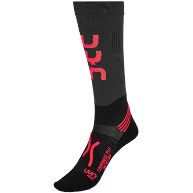 UYN RUN COMPRESSION FLY Women's Socks Grey/Pink 0